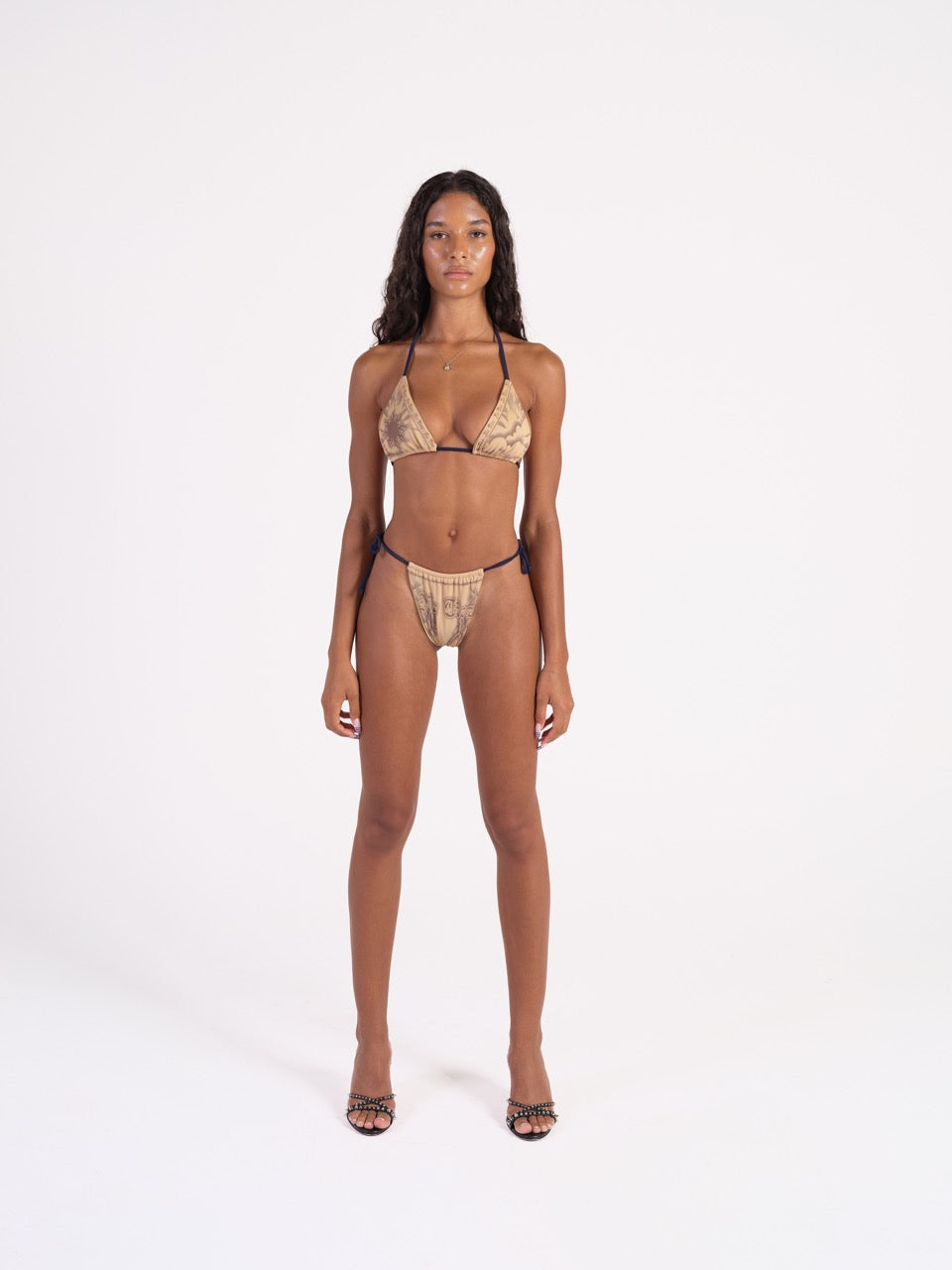 Temporary Tattoo Bikini Garnet