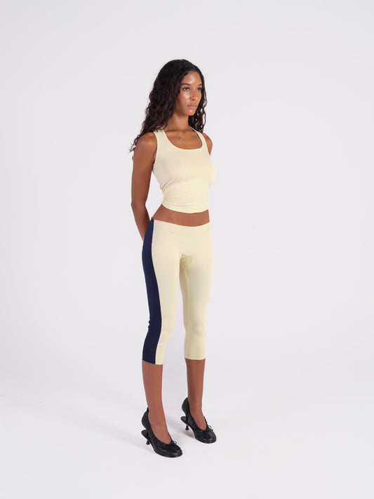 Jill Capris Butter & Blueberry