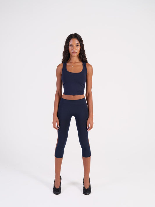 Jill Capris Blueberry & Butter