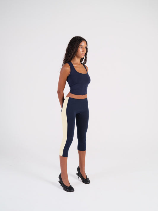 Jill Capris Blueberry & Butter