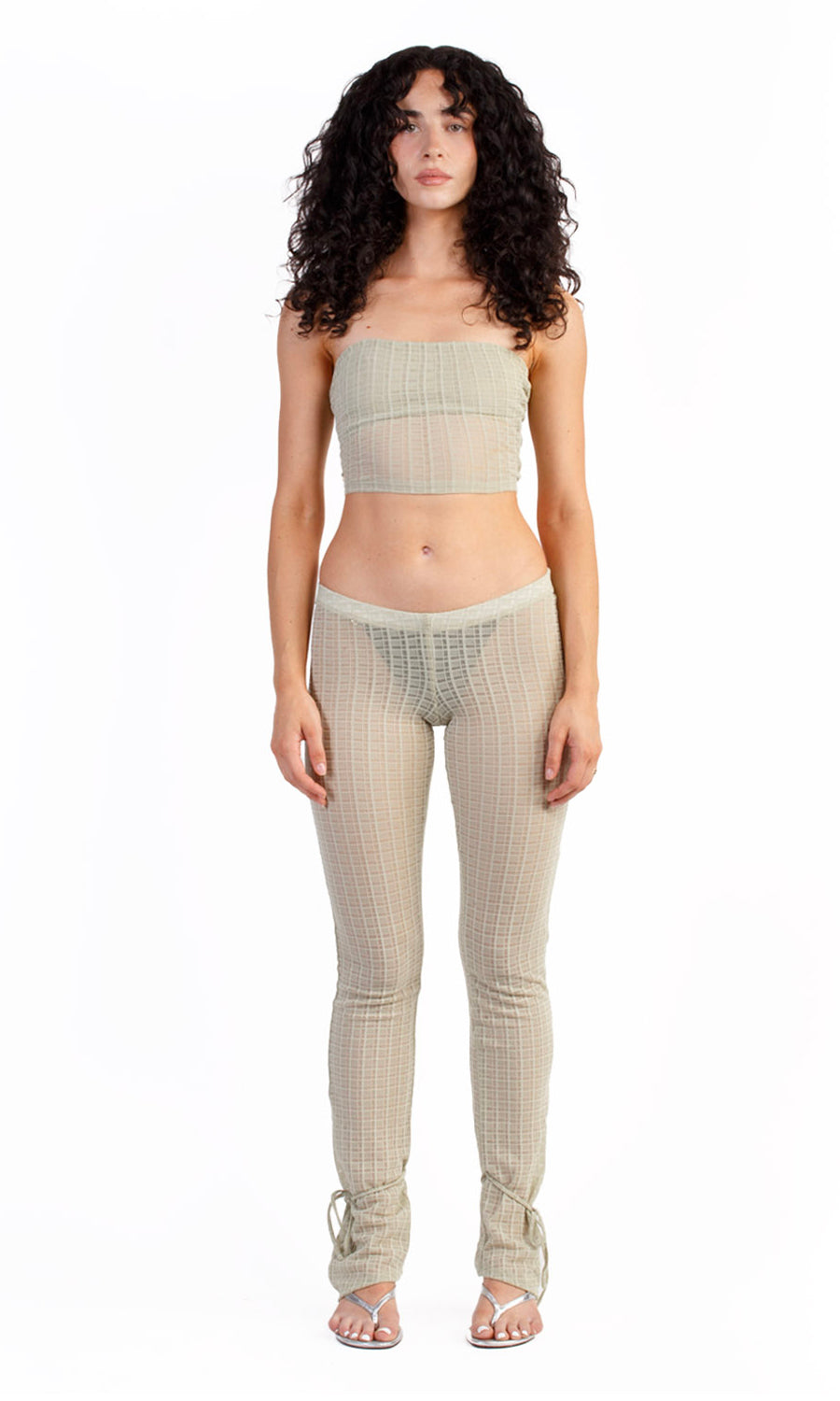 Lace Stricta Pants Pistachio