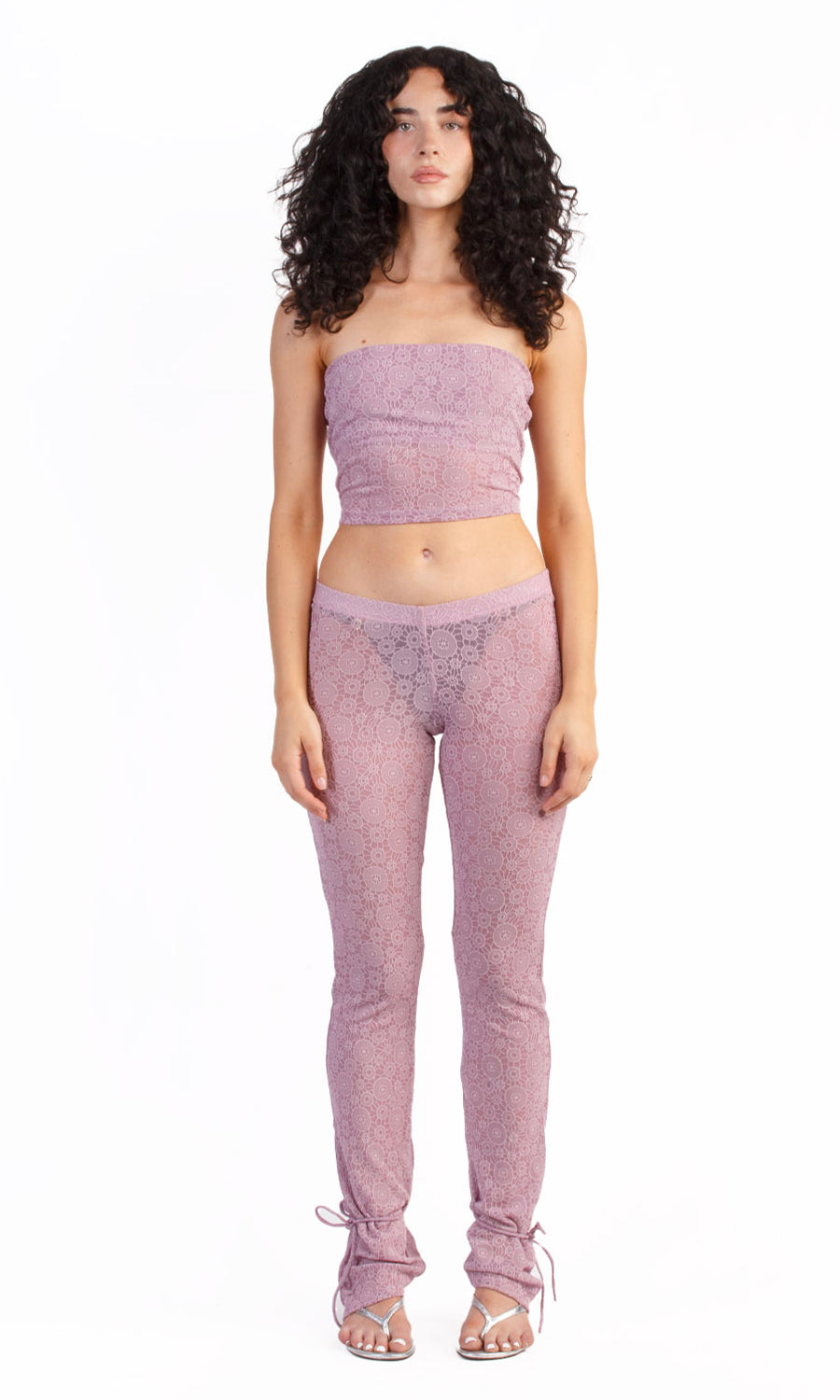 Lace Stricta Pants Lavender