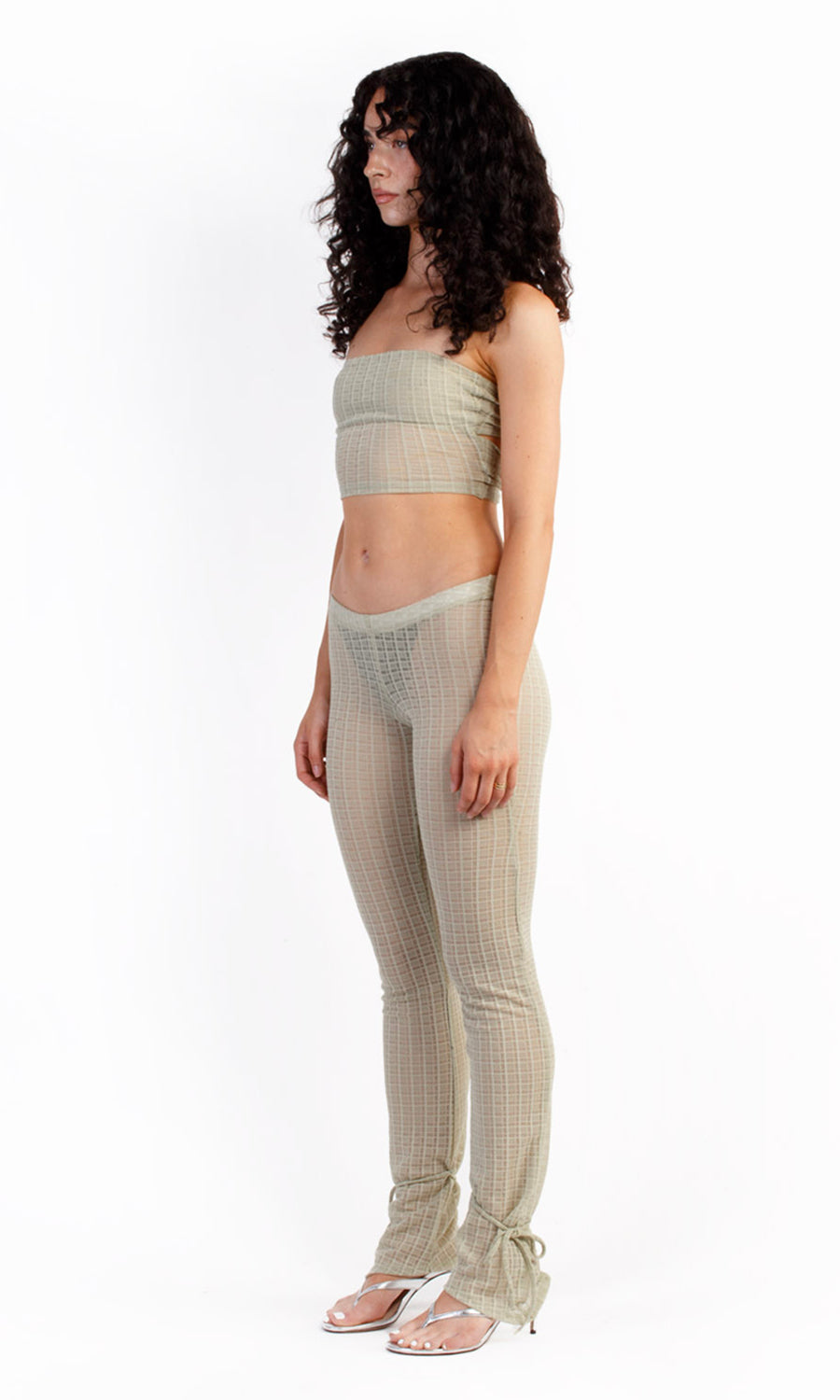 Lace Stricta Pants Pistachio